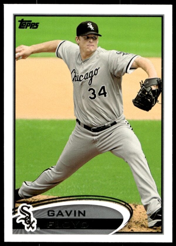 2012 Topps Gavin Floyd #336 (Front)