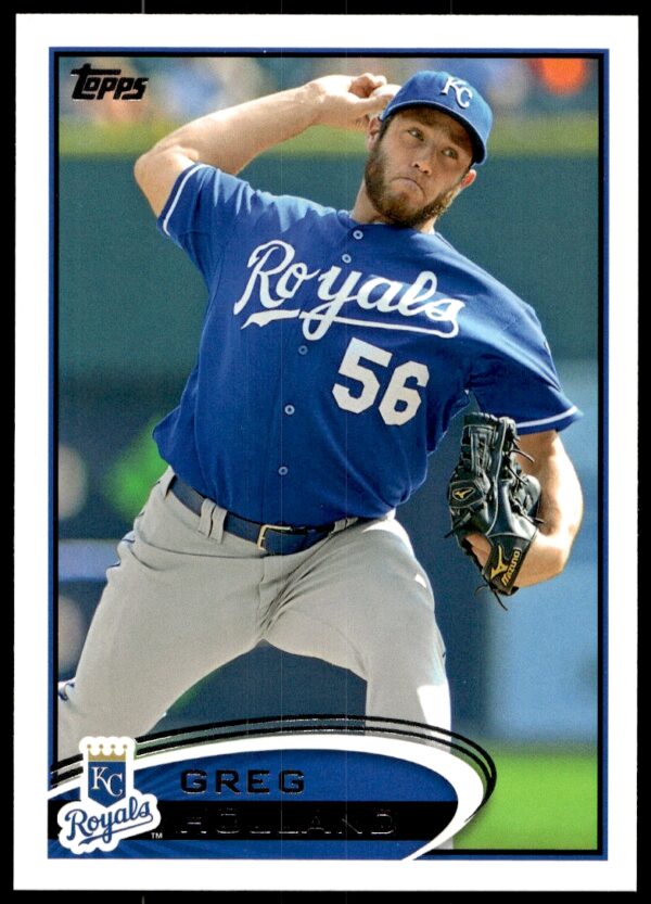 2012 Topps Greg Holland #409 (Front)