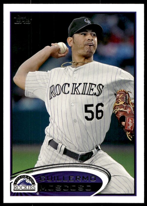 2012 Topps Guillermo Moscoso #431 (Front)