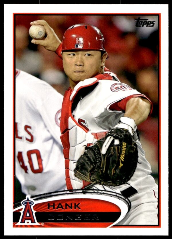 2012 Topps Hank Conger #597 (Front)