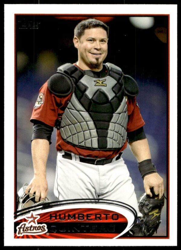 2012 Topps Humberto Quintero #590 (Front)