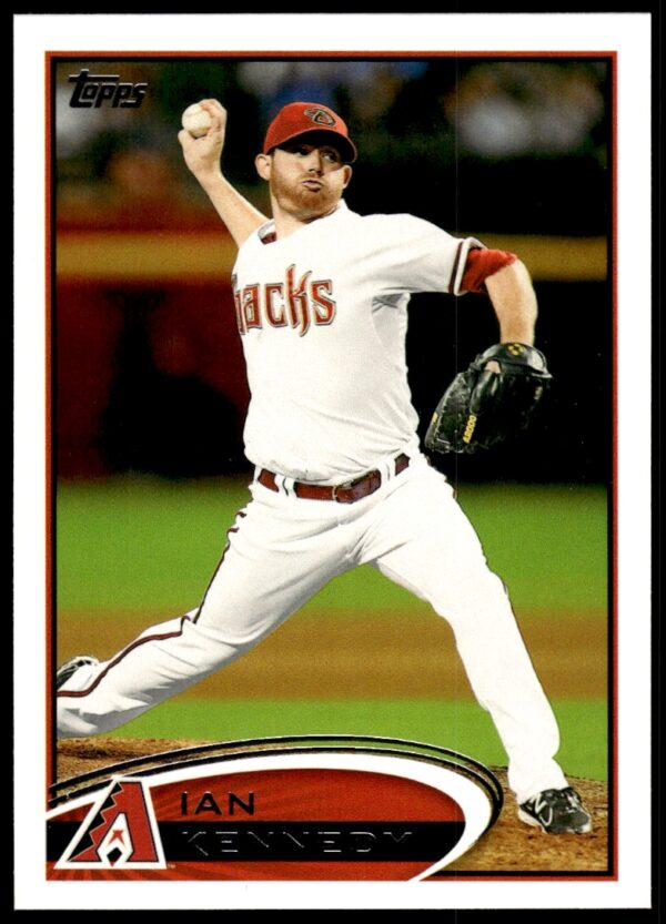 2012 Topps Ian Kennedy #76 (Front)