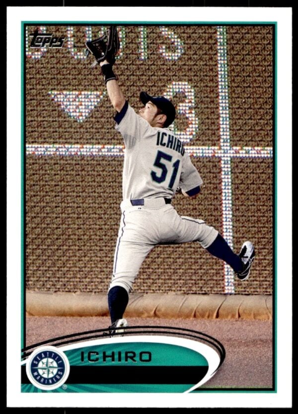 2012 Topps Ichiro Suzuki #537 (Front)