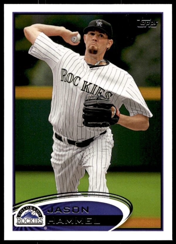 2012 Topps Jason Hammel #68 (Front)