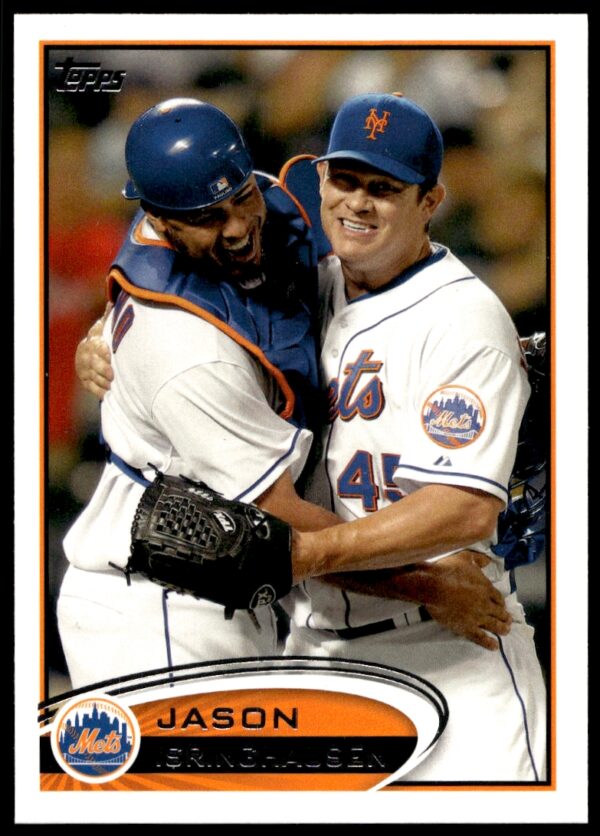 2012 Topps Jason Isringhausen #323 (Front)