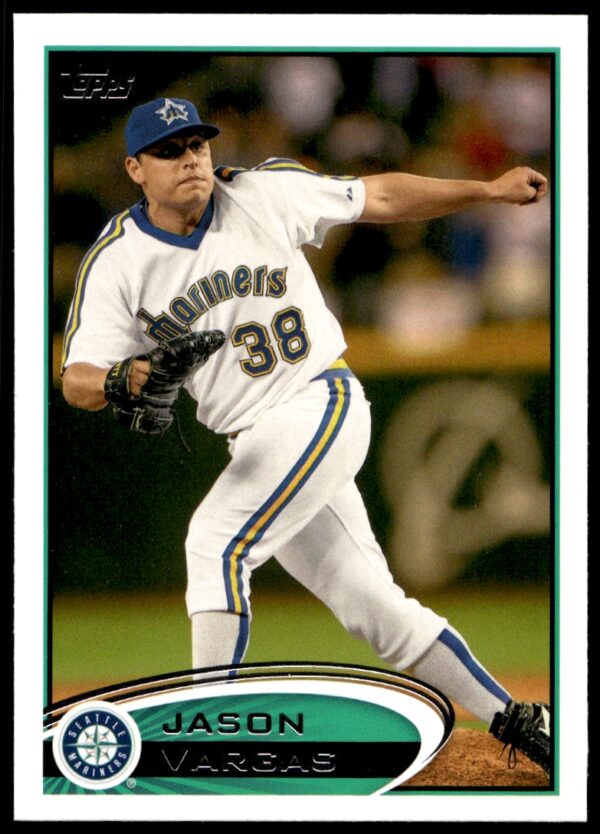 2012 Topps Jason Vargas #269 (Front)