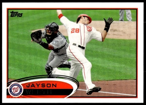 2012 Topps Jayson Werth #295 (Front)