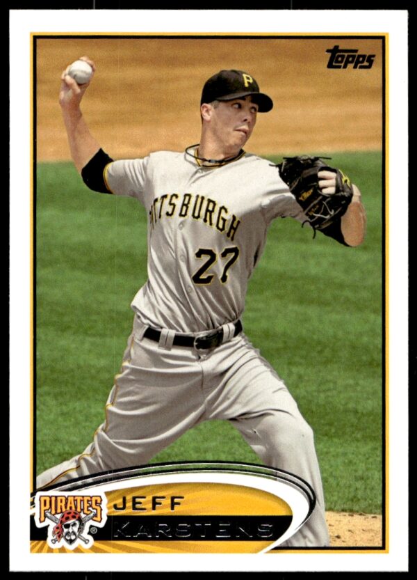 2012 Topps Jeff Karstens #71 (Front)