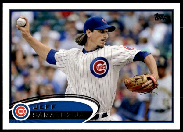 2012 Topps Jeff Samardzija #542 (Front)