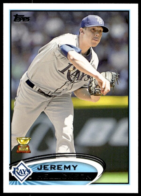 2012 Topps Jeremy Hellickson #354 (Front)