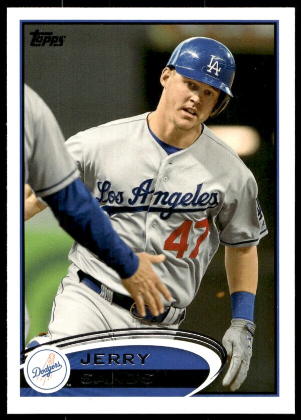 2012 Topps Jerry Sands #486 (Front)