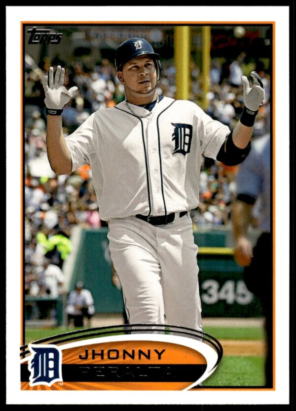 2012 Topps Jhonny Peralta #54 (Front)