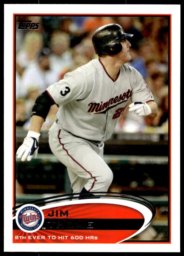 2012 Topps Jim Thome #97 (Front)