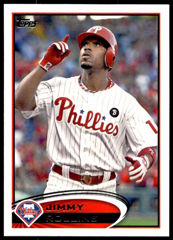2012 Topps Jimmy Rollins #617 (Front)