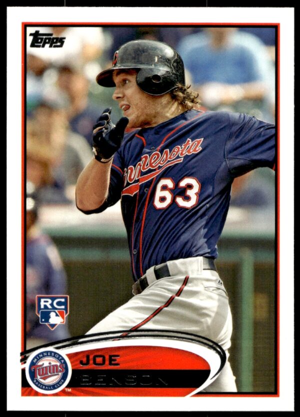 2012 Topps Joe Benson #235 (Front)