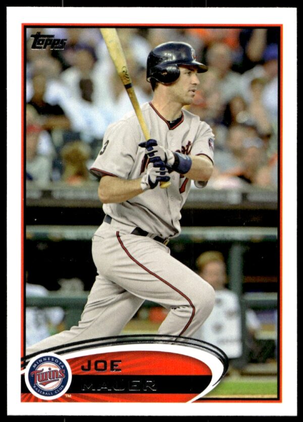 2012 Topps Joe Mauer #535 (Front)