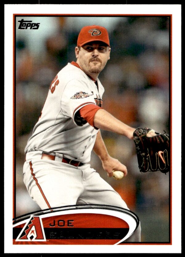 2012 Topps Joe Saunders #223 (Front)