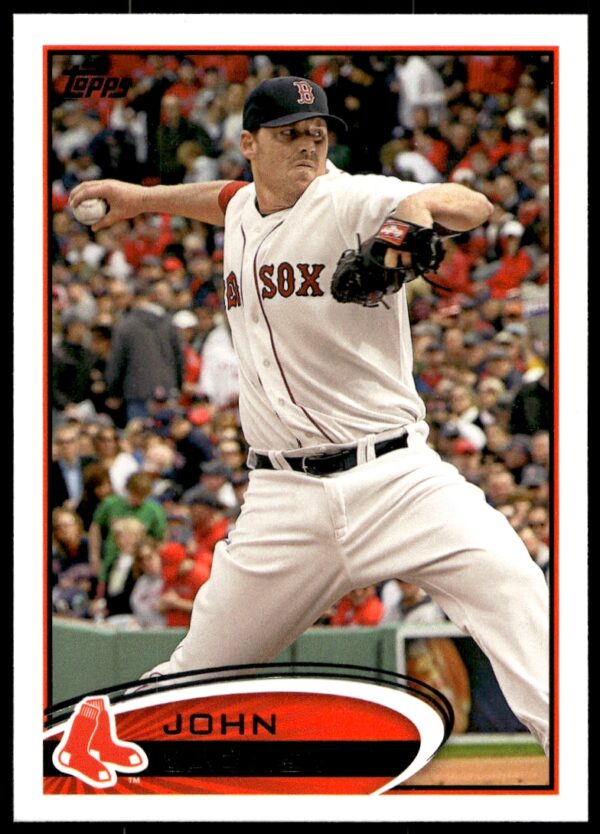 2012 Topps John Lackey #328 (Front)