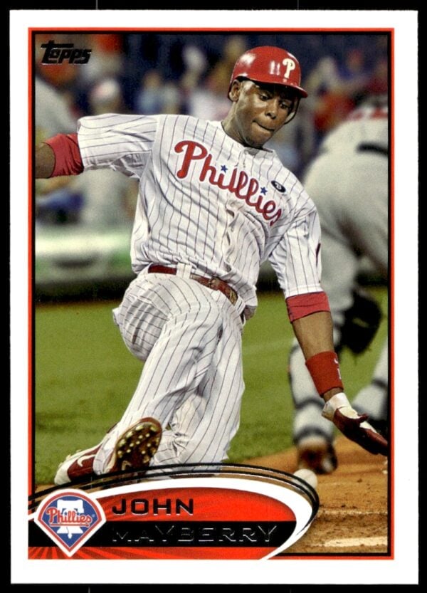 2012 Topps John Mayberry Jr. #353 (Front)