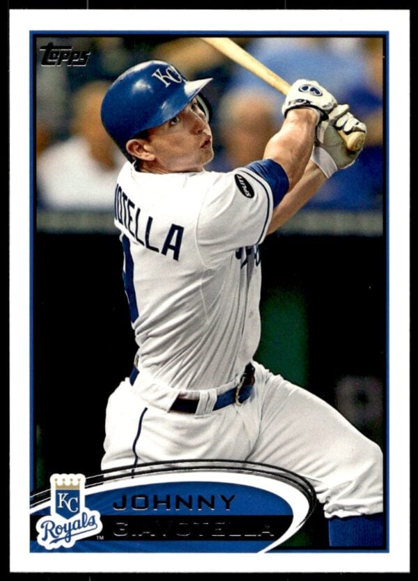 2012 Topps Johnny Giavotella #442 (Front)