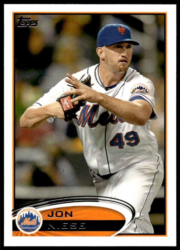 2012 Topps Jon Niese #49 (Front)