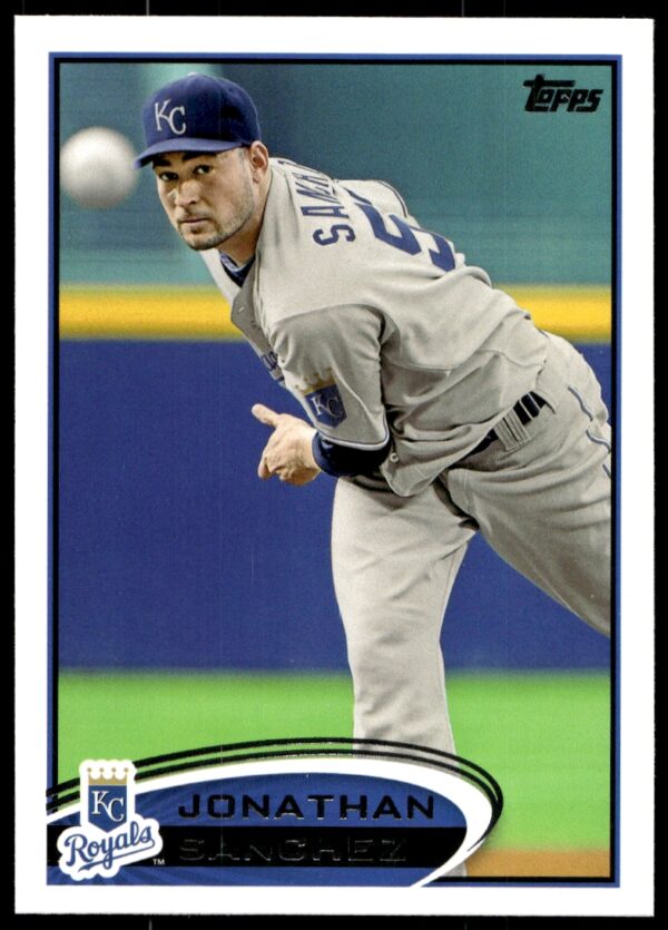 2012 Topps Jonathan Sanchez #404 (Front)