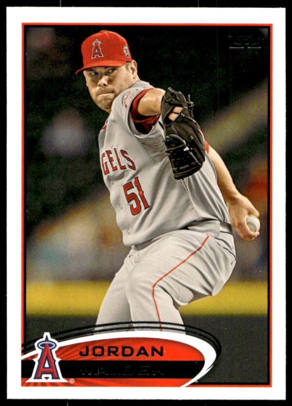 2012 Topps Jordan Walden #653 (Front)