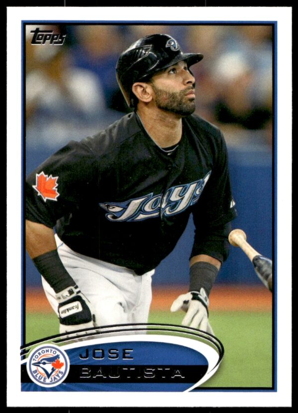 2012 Topps Jose Bautista #100 (Front)