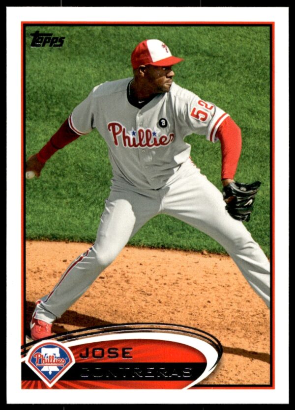 2012 Topps Jose Contreras #634 (Front)