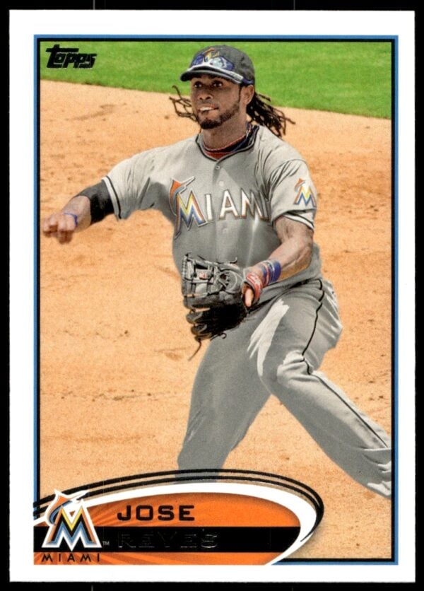 2012 Topps Jose Reyes #332 (Front)