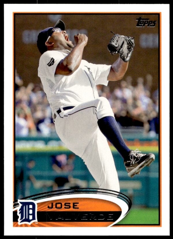 2012 Topps Jose Valverde #564 (Front)