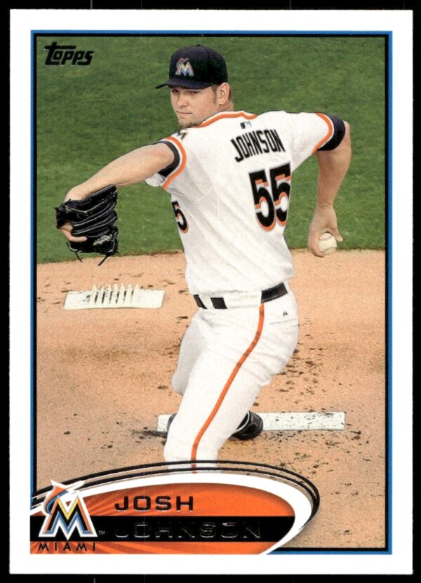 2012 Topps Josh Johnson #543 (Front)