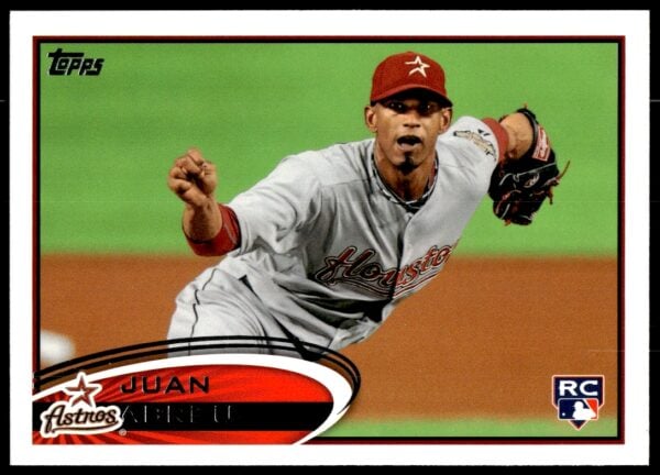 2012 Topps Juan Abreu #604 (Front)