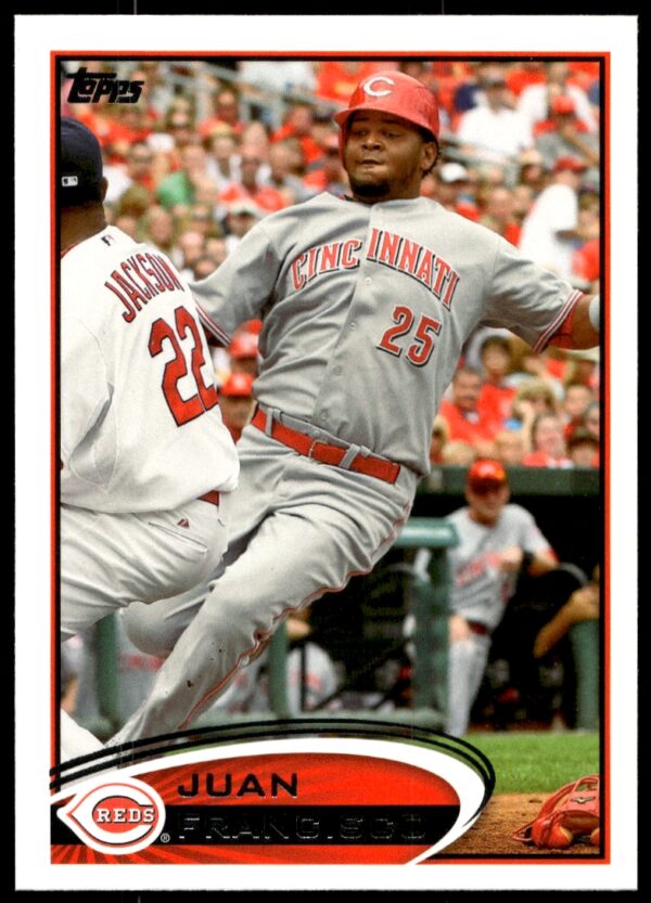 2012 Topps Juan Francisco #467 (Front)