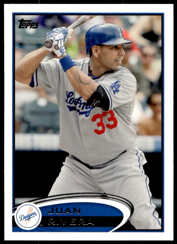 2012 Topps Juan Rivera #406 (Front)