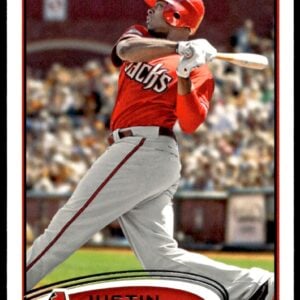 2012 Topps Justin Upton #450 (Front)