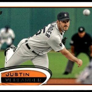 2012 Topps Justin Verlander #639 (Front)