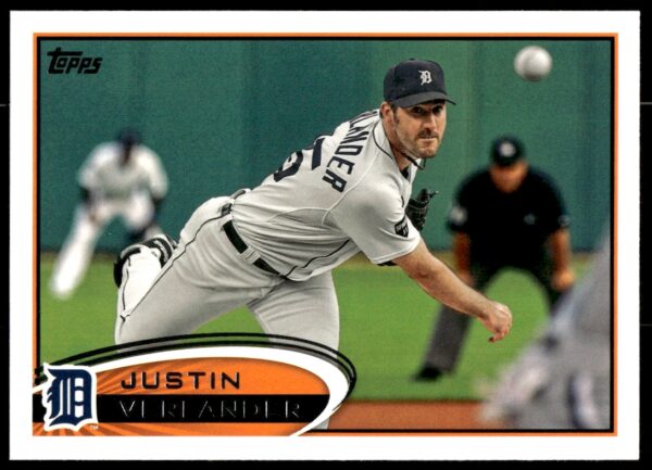 2012 Topps Justin Verlander #639 (Front)