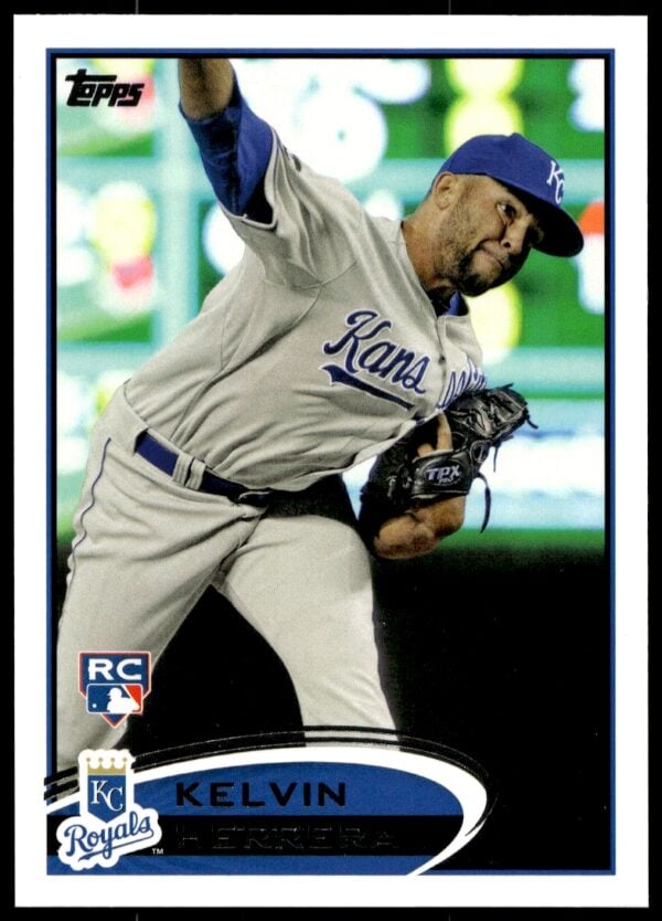 2012 Topps Kelvin Herrera #211 (Front)