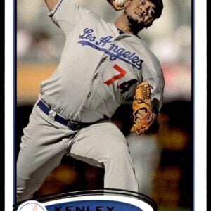 2012 Topps Kenley Jansen #401 (Front)