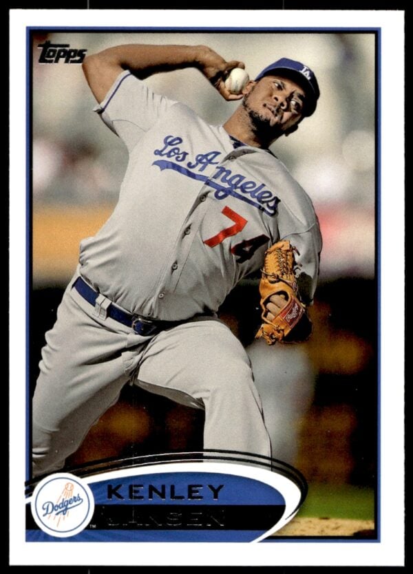 2012 Topps Kenley Jansen #401 (Front)