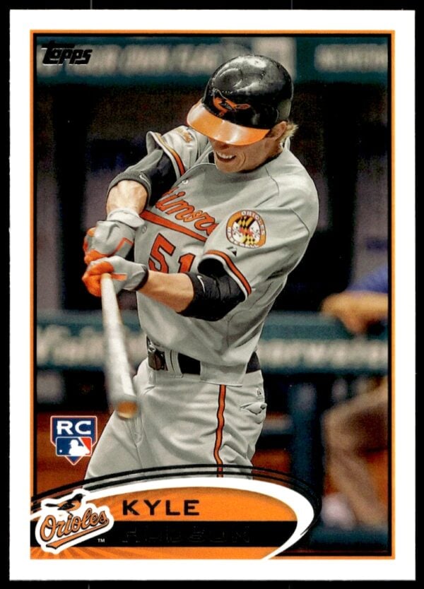 2012 Topps Kyle Hudson #218 (Front)