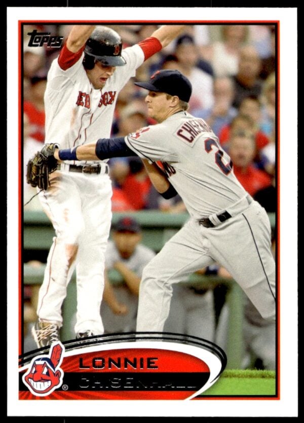 2012 Topps Lonnie Chisenhall #603 (Front)