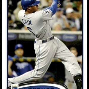 2012 Topps Lorenzo Cain #609 (Front)