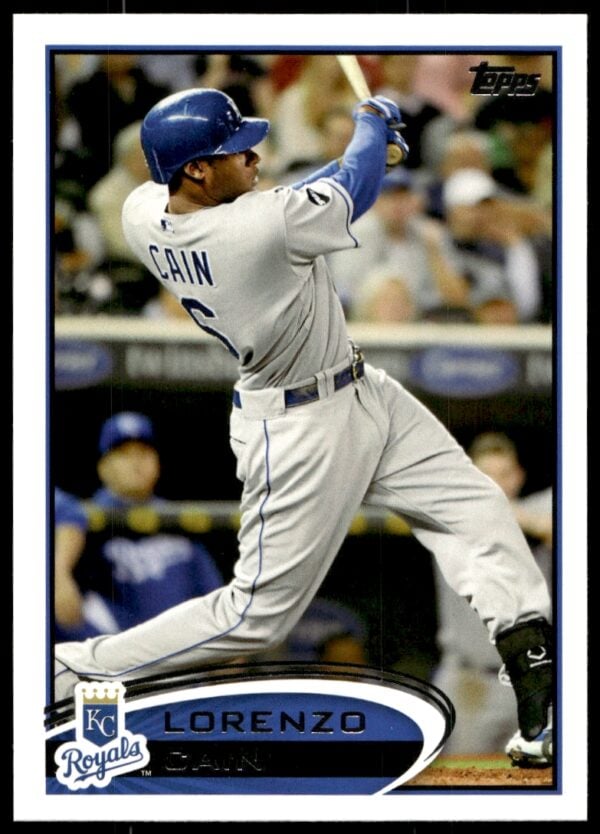 2012 Topps Lorenzo Cain #609 (Front)