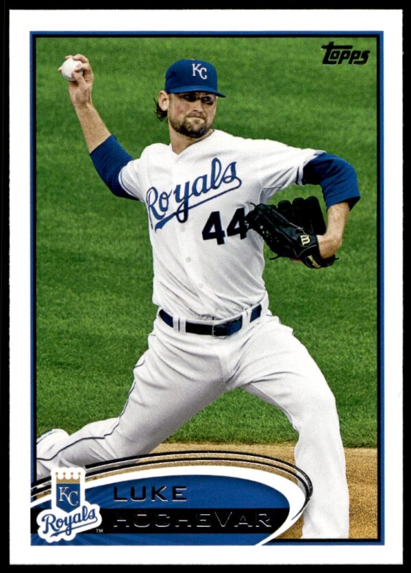 2012 Topps Luke Hochevar #47 (Front)