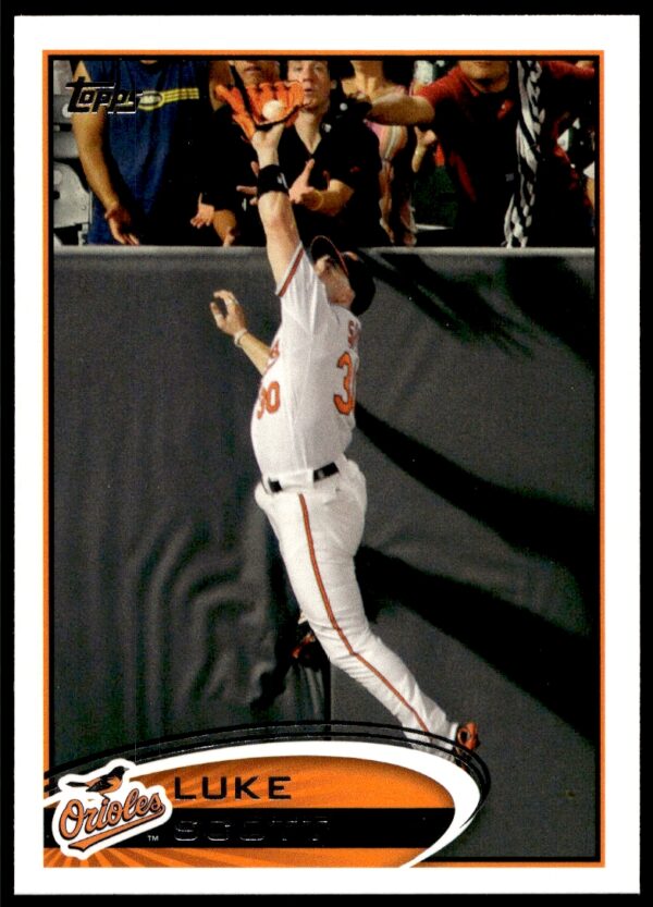 2012 Topps Luke Scott #107 (Front)