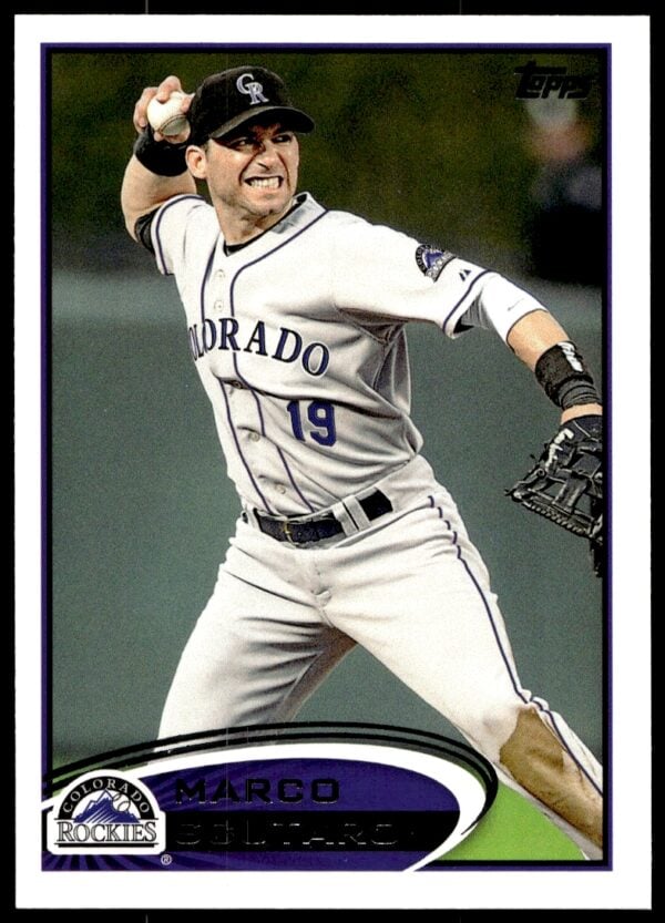 2012 Topps Marco Scutaro #593 (Front)