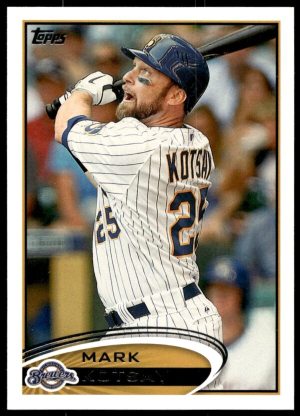 2012 Topps Mark Kotsay #327 (Front)