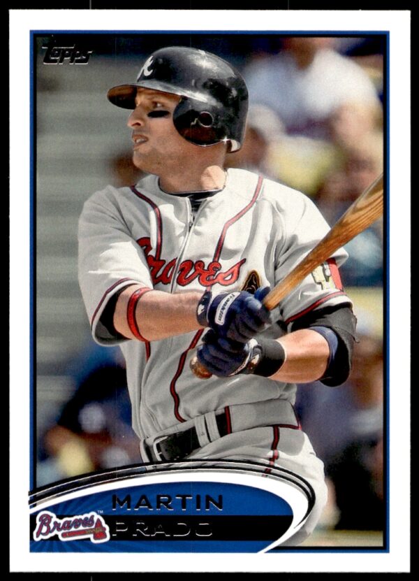 2012 Topps Martin Prado #524 (Front)